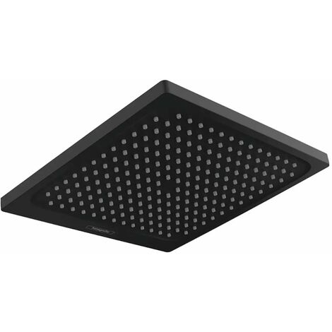 Hansgrohe Crometta - Soffione doccia E 24 cm, EcoSmart, nero opaco 26727670 (1/4)