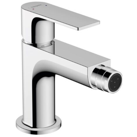 Miscelatore monocomando per bidet con saltarello in ottone cromato - Hansgrohe Rebris