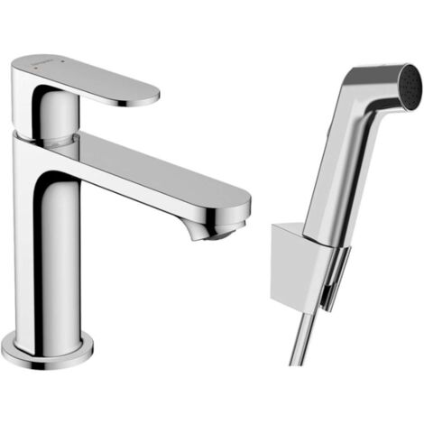 Hansgrohe Rebris S - Miscelatore da lavabo con doccetta bidet, cromo 72215000 (1/2)