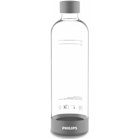 Philips GoZero Soda Maker Lite: Gasatore Acqua Portatile, Senza Elettricità, Fino A 60 Litri