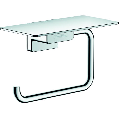 Support de papier toilette hansgrohe AddStoris, avec tablette, (1/3)