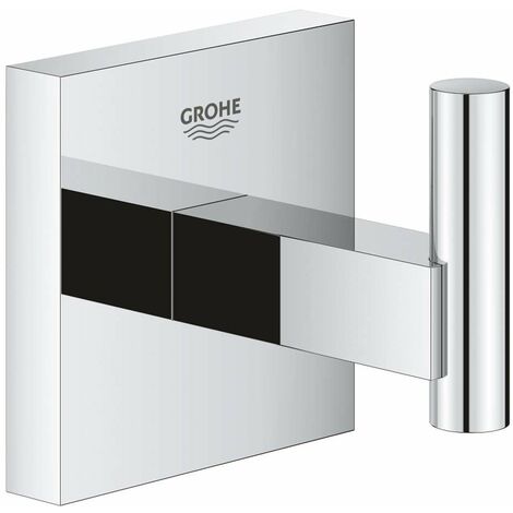 GROHE QUICKFIX Start Cube, Gancio, Installazione a vite o con colla, Cromo, 40961000 (1/6)