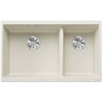Blanco Subline 430/270 - Lavello in silgranit, 76x46 cm, vasca a sx, InFino, bianco fine 527167