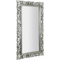 Sapho Specchi - Specchio Scule in cornice, 80x150 cm, argento IN334