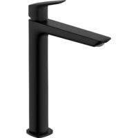 Hansgrohe Logis - Miscelatore da lavabo, con sistema di scarico, EcoSmart, nero opaco 71257670
