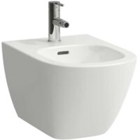 Laufen Lua - Bidet sospeso, con foro per miscelatore, LCC, bianco H8300814003021