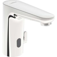 Hansa Electra - Miscelatore elettronico da lavabo, a batteria, Bluetooth, cromo 91002219