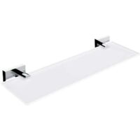 Nimco Keira - Mensola, lunghezza 40 cm, vetro satinato/cromo KE 22091B-40-26