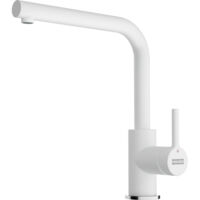Franke LINA L. Tipo di beccuccio: Standard, Colore del prodotto: Bianco, Materiale del rubinetto: Ottone. Altezza (max): 28,4 cm - 115.0728.479