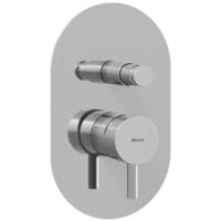 Ravak Espirit - Miscelatore ad incasso per 2 utenze, con corpo, cromo X070204