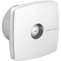 Sapho Cata X-Mart - Ventilatore assiale da bagno X-MART 15, 25W, condotto 150 mm, bianco 01030000