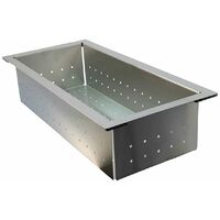 Blanco Accessori - Vaschetta universale per lavello Divon II e Etagon,  acciaio inox 231396