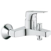 EH-Wannenbatterie BauFlow 23756 Montaggio a parete cromato