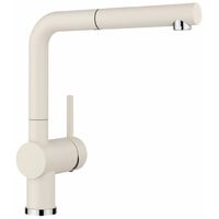 Blanco Linus S - Miscelatore da lavello con bocca di erogazione estraibile, bianco fine 526959