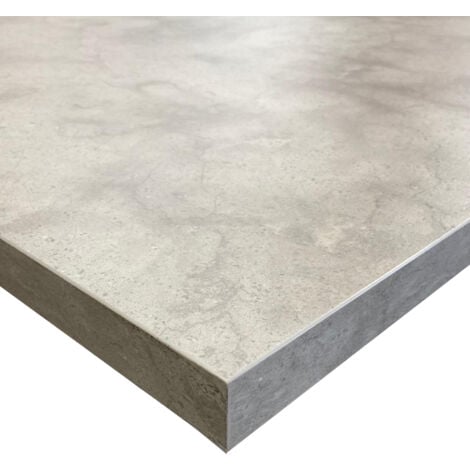 Plan de travail stratifié HPL pierre naturelle 2000 x 650 x 38 mm FSC