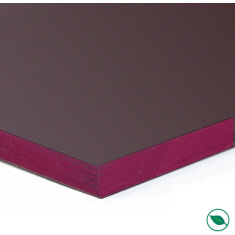 Forestea – Panneau contreplaqué filmé 2500 x 1250 x 18 mm – Panneau dense 100% FSC – Pour agencement intérieur et création de meubles