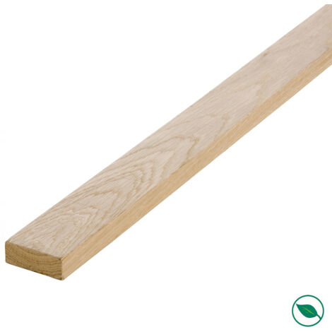 Forestea – Tasseau en sapin brut raboté 2440 x 44 x 95 mm – Label PEFC 70% – Pour cloisons et supports en aménagement intérieur (1/3)