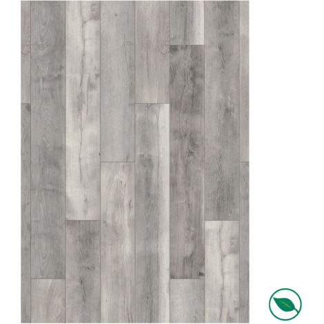 Forestea – Sol stratifié effet parquet 8 mm – Boîte de 9 lames – 2,26 m² – Classe 33/AC5 – Système de verrouillage 1clic 2go pure+
