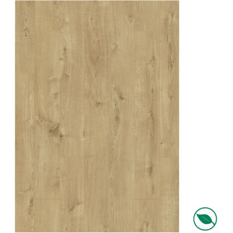 Forestea – Sol stratifié effet parquet 8 mm – 1288 x 195 mm – Classe 32/AC4 pour usage intensif – Surface antibactérienne – Boîte de 9 lames