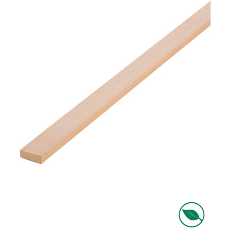 Forestea – Lot de 10 tasseaux hêtre 2000 x 14 x 22 mm – Bois brut pour menuiserie – FSC 100% – Résistant et facile à travailler (1/4)