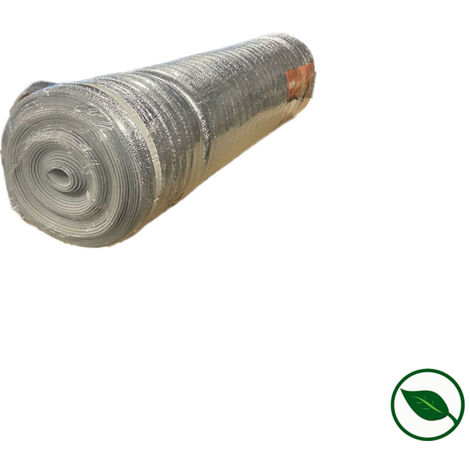 Forestea – Rouleau sous-couche parquet polyéthylène 2 mm – Longueur 1500 cm – Surface 20 m² – Résistant à la vapeur pour sols stratifiés