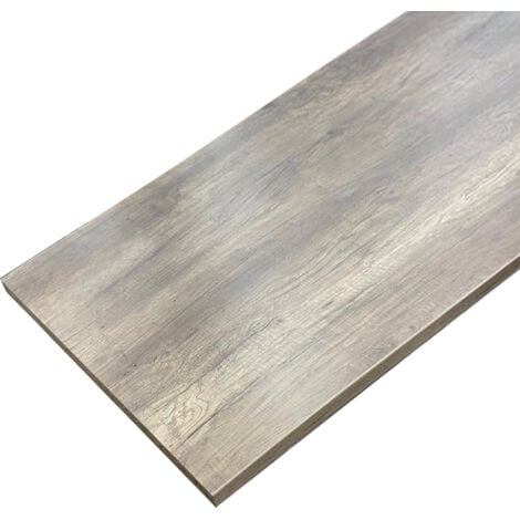 Plan de travail stratifié ambiance chêne authentique 1850 x 610 x 28 mm - PEFC 75% .