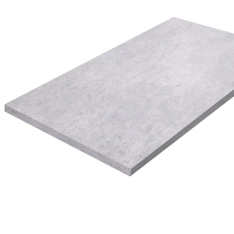 Plan de travail stratifié béton 1850 x 610 x 28 mm - PEFC 75% .