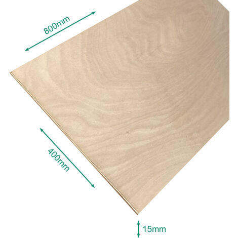 Panneau contreplaqué okoumé twin 800 x 400 x 15 mm .