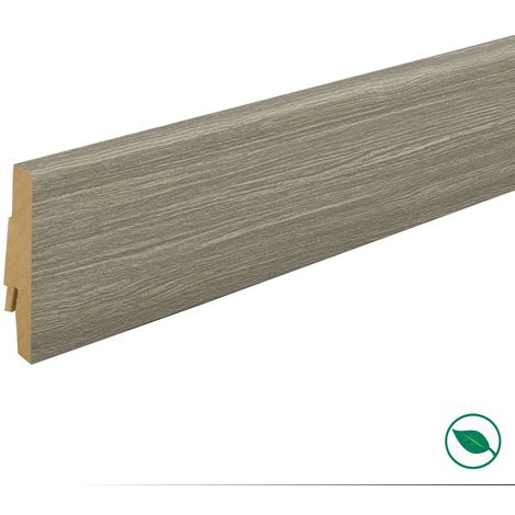 Pack 5 Plinthes décoratives 5536 marronnier 2400 x 70 x 19 mm.PEFC 70% (1/4)