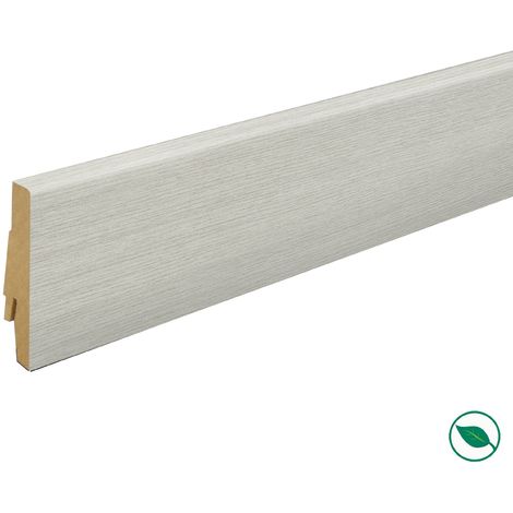 Forestea – Pack de 5 plinthes décoratives vista oak 2400 x 70 x 19 mm – Label PEFC 70% – Pour finition intérieure bois (1/4)