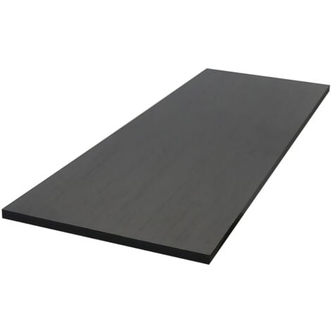 Tablette mélaminé Elegant Black 2500 x 600 x 18 mm - PEFC 70%