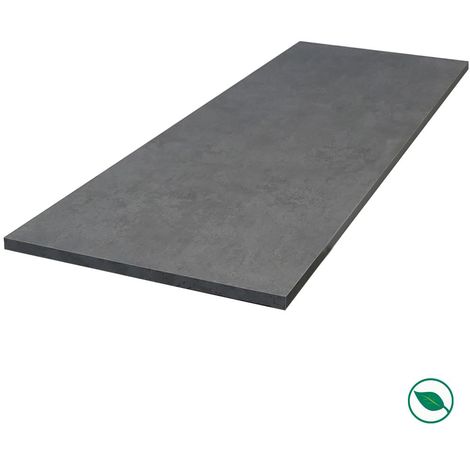 Forestea – Tablette mélaminée 2500 x 600 x 18 mm – Label PEFC 75% – Chants non revêtus sur la largeur – Pour espaces de rangement