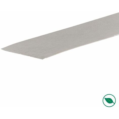 Forestea – Lot de 2 bandes de chant rénovation escalier stratifié 60 x 400 mm – Couleur light grey – PEFC 70% pour finition esthétique durable - GREY 60 X