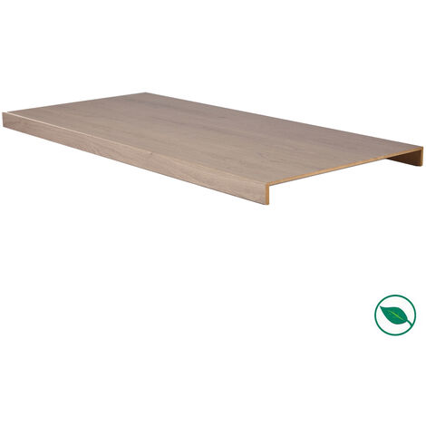 Forestea – Marche rénovation escalier stratifié 1300 x 610 x 56 mm – PEFC 70% – Finition moderne pour escaliers droits ou quart tournant