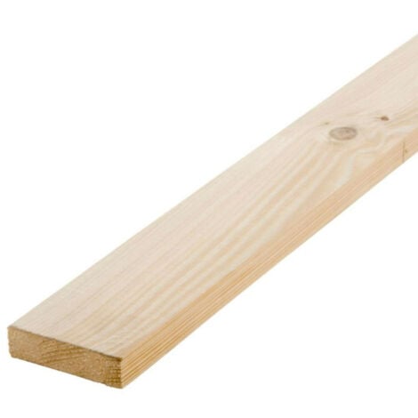 Lot de 3 planches sapin brut égalisé 2400 x 96 x 21 mm - PEFC 70%