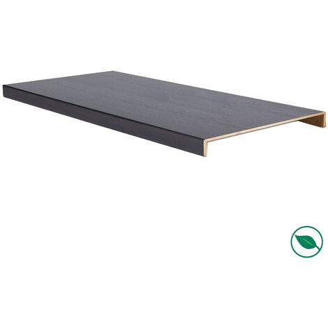 Forestea – Marche rénovation d'escalier stratifié 1300 x 610 x 56 mm – PEFC 70% – Pour escaliers droits et à quart tournant – Installation facile (1/3)