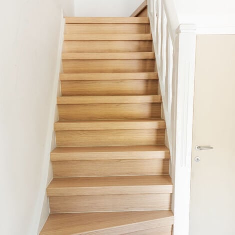 Marche rénovation d'escalier stratifié texas 1300 x 380 x 56 mm - PEFC 70%