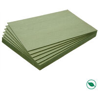 Forestea – Dalle sous couche parquet fibre de bois 7mm – Isolant thermique et sonore – Corrige les irrégularités du sol – Paquet de 6,99 m²
