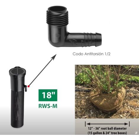 RAIN BIRD RWS MINI SYSTEME DIRRIGATION DES RACINES OFFRE EXCLUSIVE (1/5)