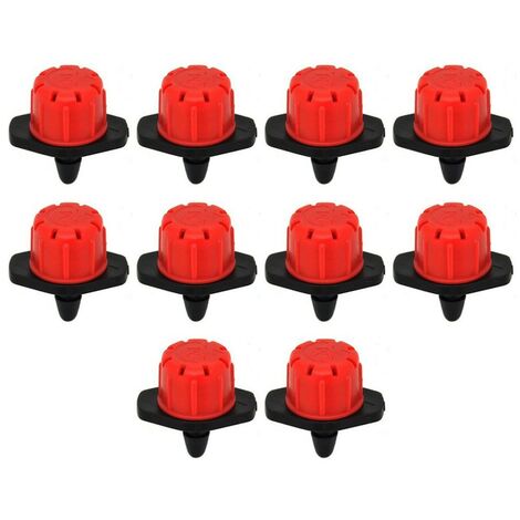 GOUTTEUR REGLABLE ROUGE 0 49 L  H VARIFLOW 10 UNITES  OFFRE EXCLUSIVE