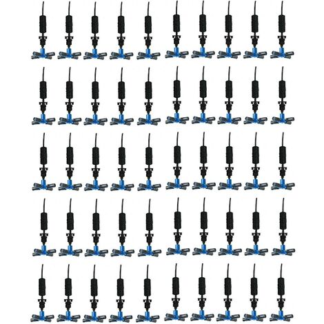 Nébuliseur brumisateur à 4 sorties, système de refroidissement professionnel. Emballage de 50 unités.  Offre exclusive (1/5)