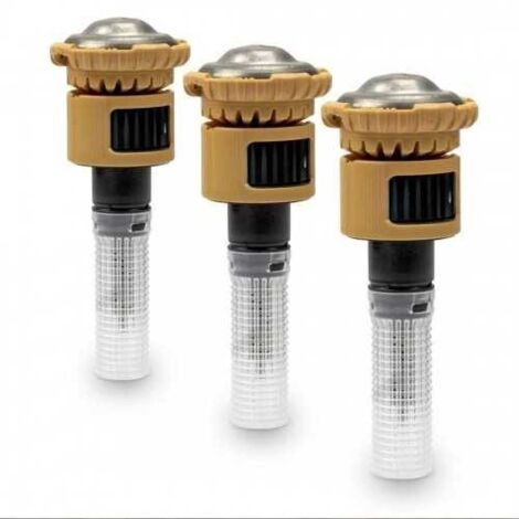Lot de 3 buses rotatives Rain Bird R-VAN18. Arc fixe à 360°.  Offre exclusive
