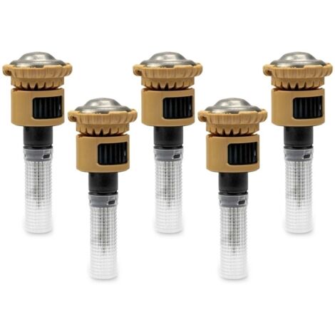Lot de 5 buses rotatives Rain Bird R-VAN18. Arc fixe à 360°. Offre exclusive