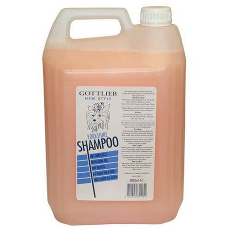 SHAMPOOING YORKSHIRE A LHUILE DE MACADAMIA POUR CHIENS 5 LITRES  OFFRE EXCLUSIVE
