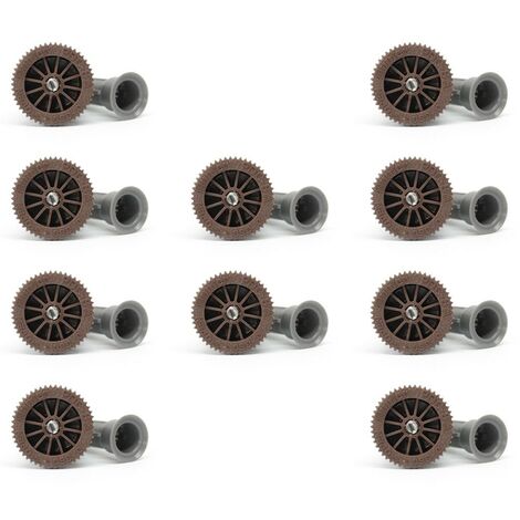 DIFFUSEURS DE BUSES DARROSAGE CHAMP DAPPLICATION 240 METRES ANGLE DIRRIGATION REGULABLE 0 A 360 DEGRES FILETAGE FEMELLE COMPATIBLE AVEC HUNTER RAIN BIRD IRRITROL KRAIN SIGNATURE PACK 10 BU 36264214 (1/2)