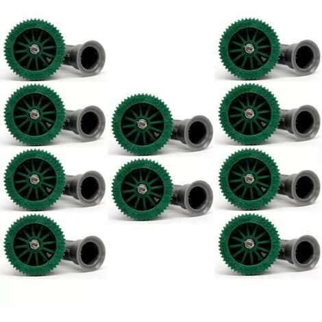 DIFFUSEURS DE BUSES DARROSAGE CHAMP DAPPLICATION 370 METRES ANGLE DIRRIGATION REGULABLE 0 A 360 DEGRES FILETAGE FEMELLE COMPATIBLE AVEC HUNTER RAIN BIRD IRRITROL KRAIN SIGNATURE PACK 10 BU 16170390 (1/2)