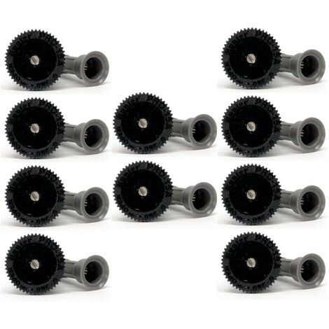 Lot de 10 Buse réglable Hunter 15A pour tuyères d'arrosage, portée 4,6 mètres, angle réglable (1/2)
