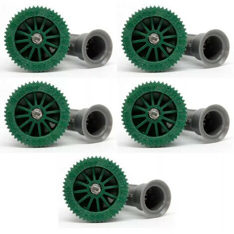 DIFFUSEURS DE BUSES DARROSAGE PORTEE 370 METRES ARROSAGE ANGLE REGLABLE DE 0 A 360 DEGRES FILETAGE FEMELLE COMPATIBLE AVEC HUNTER RAIN BIRD IRRITROL KRAIN SIGNATURE PACK 5 BECS 36263739 (1/2)