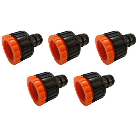 Adaptateur de prise femelle 1/2 "à 3/4" (paquet x 5) Offre exclusive (1/2)
