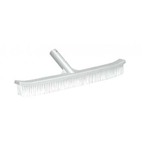 BROSSE EN PLASTIQUE COURBEE POUR LE NETTOYAGE DE LA PISCINE 45CMS  OFFRE EXCLUSIVE